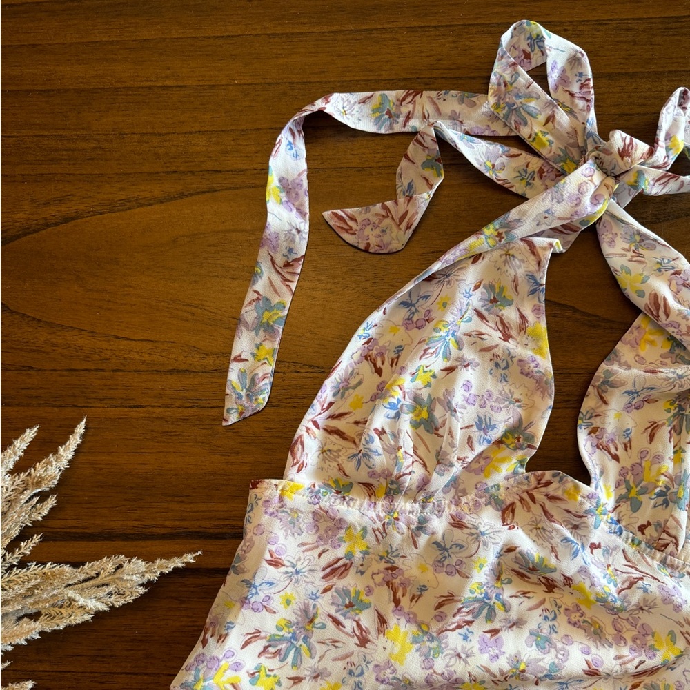 Spring mini dress